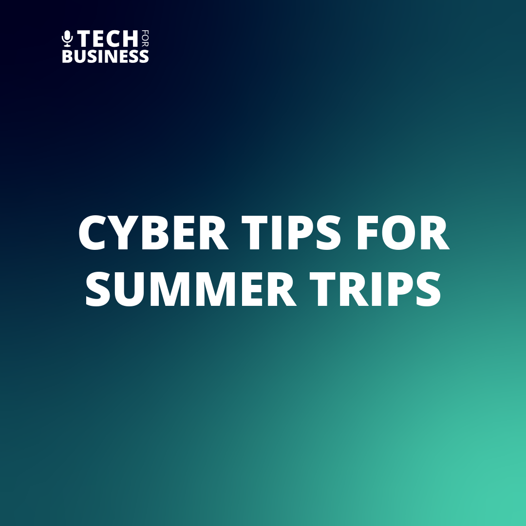 Cyber tips for summer trips